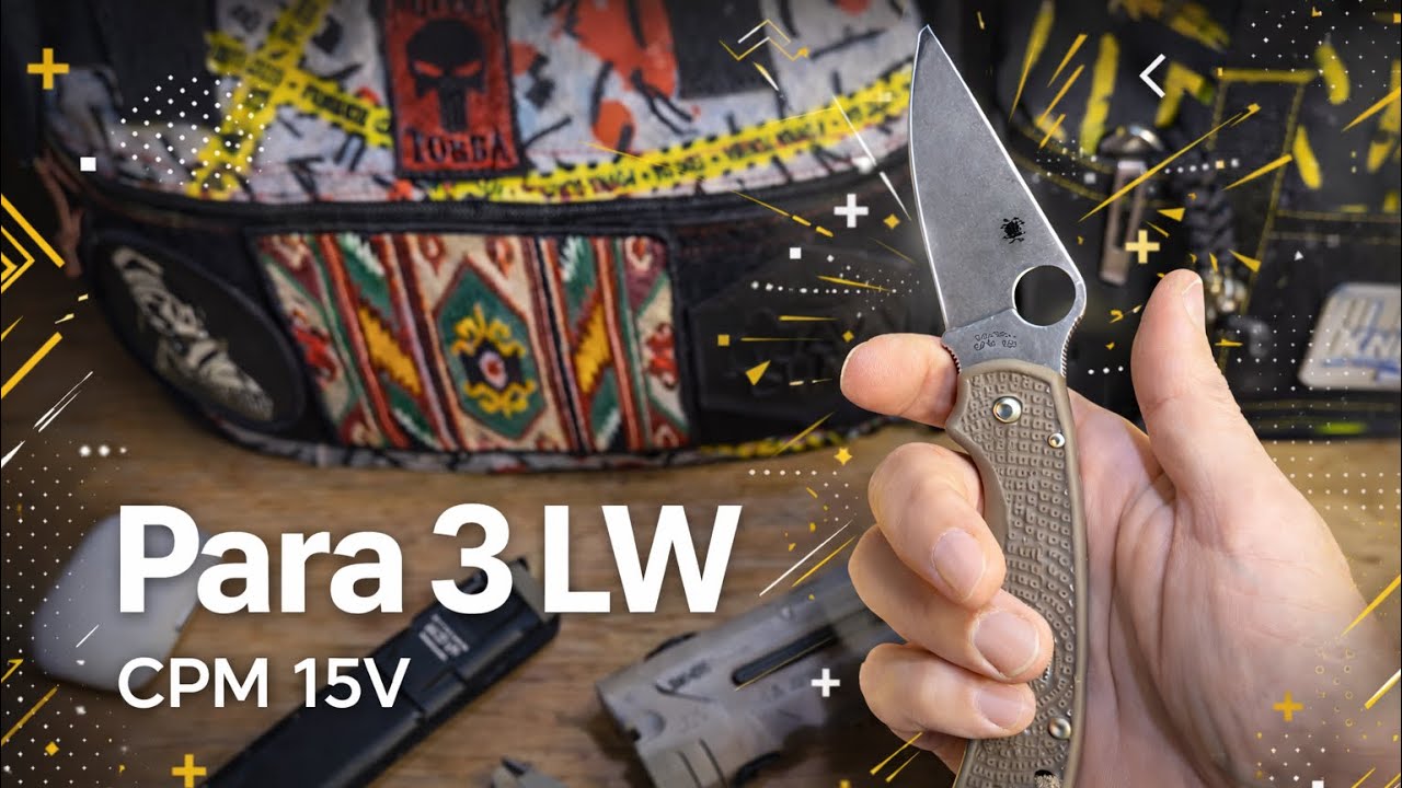 Spyderco Para 3 LW 15 огляд