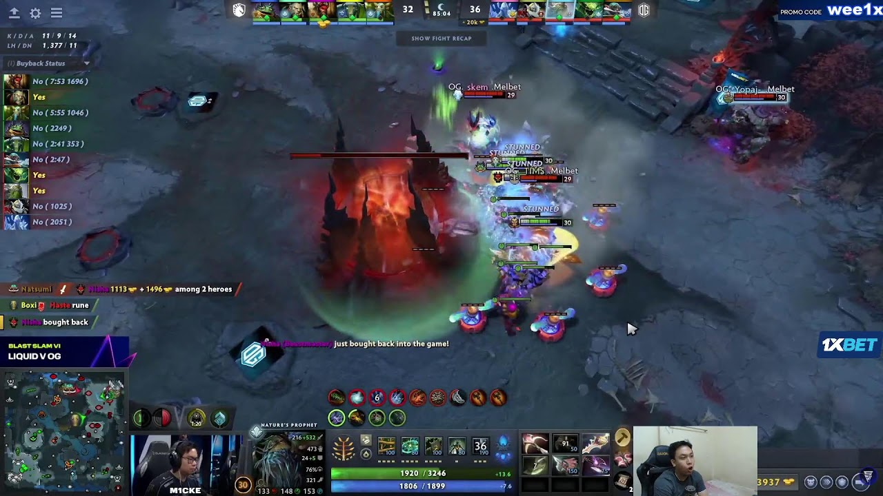 Liquid vs OG-Blast Slam VI Semi Final-Best of 5