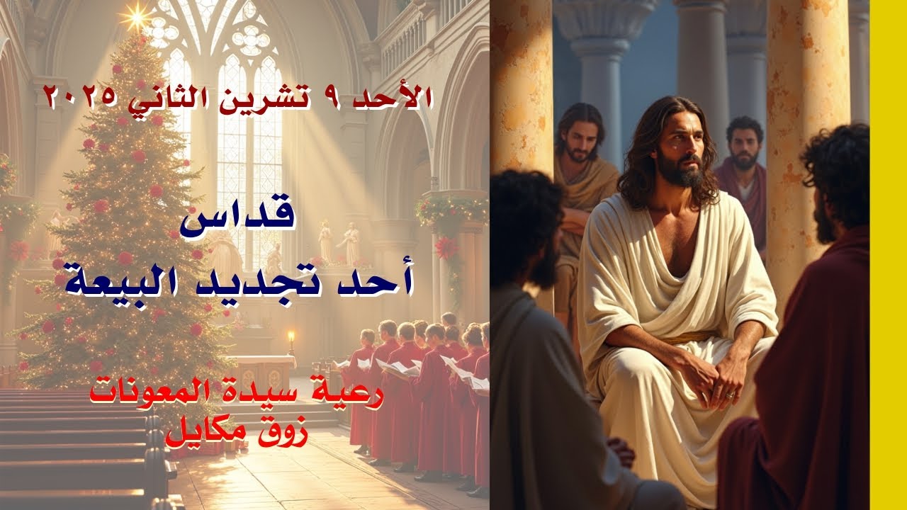قداس أحد تجديد البيعة - 08.11.2025 ابتداء من 6 مساءً - كنيسة سيدة المعونات، زوق مكايل