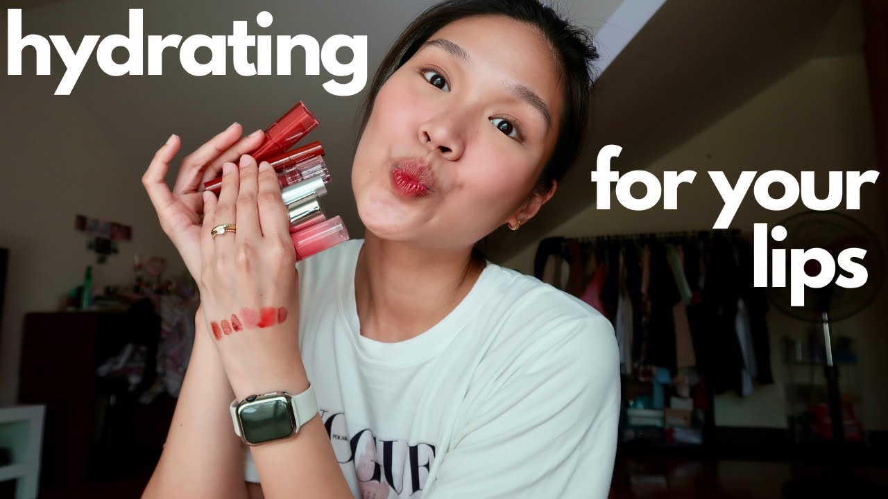 MY TOP 6 HYDRATING LIP PRODUCTS 💦  *for DRY LIPS* | lovewendyxdiane