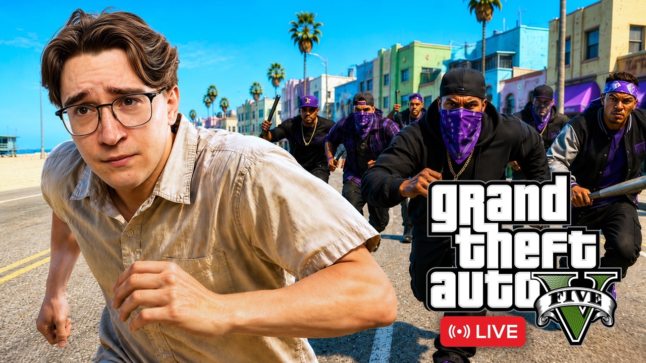 pr&oacute;buję nauczyć się grać w GTA V przed premierą GTA VI