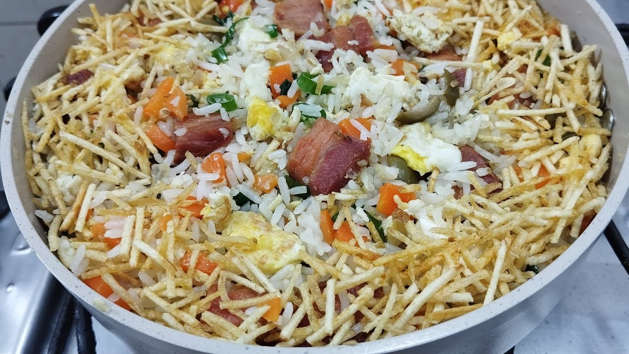 COMO FAZER UM DELICIOSO ARROZ BIRO BIRO