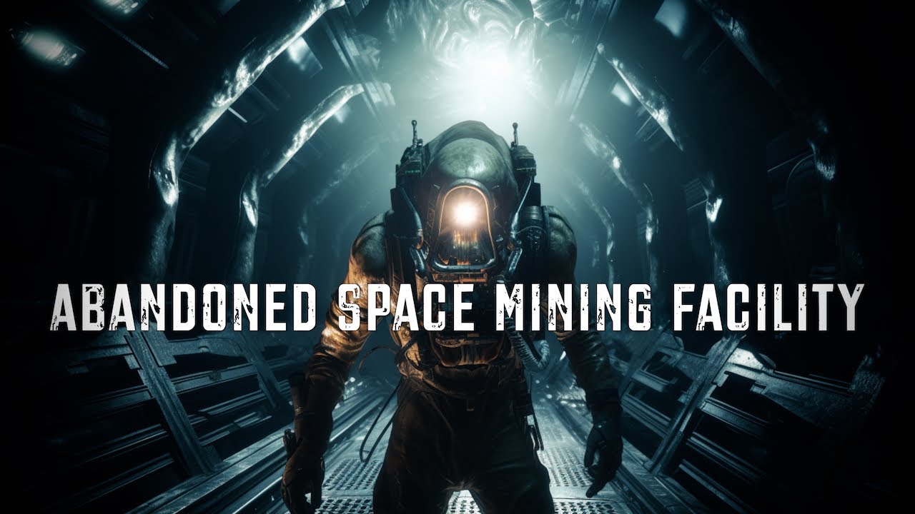 DARK AMBIENT MUSIC | Explore the Abandoned Space Mining Facility