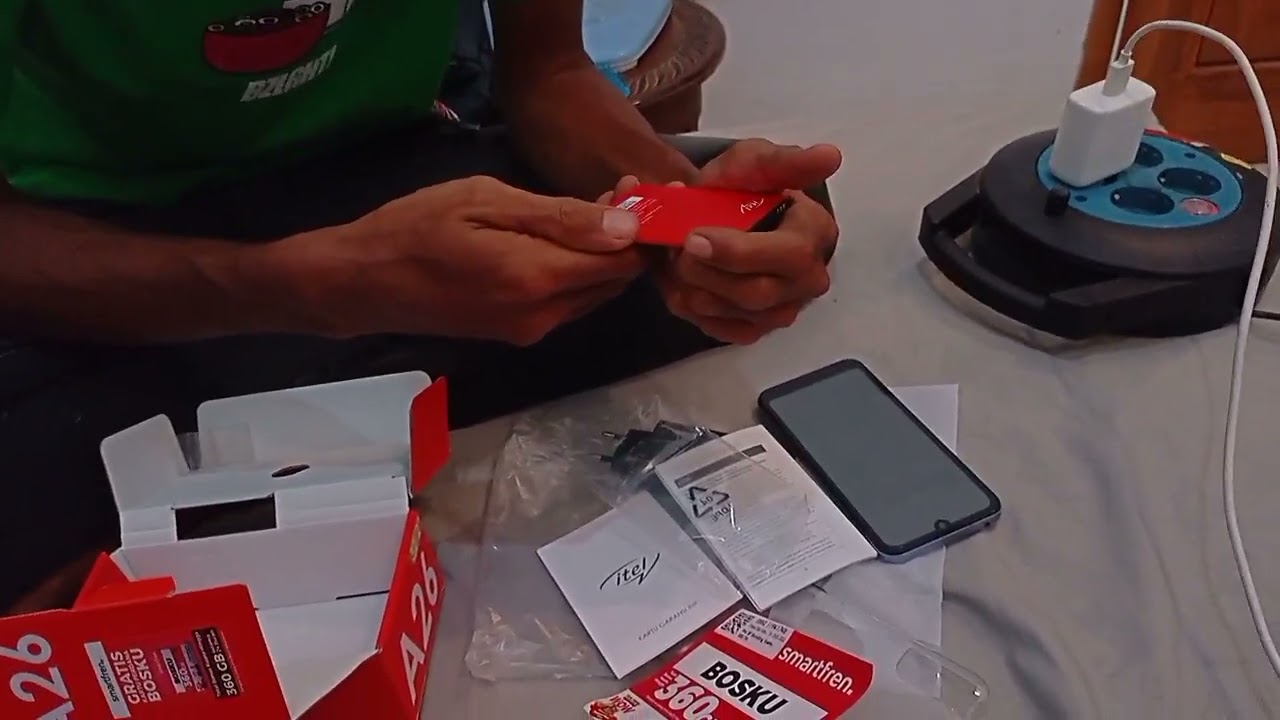 mbak lilis beli hp di shopee infinix