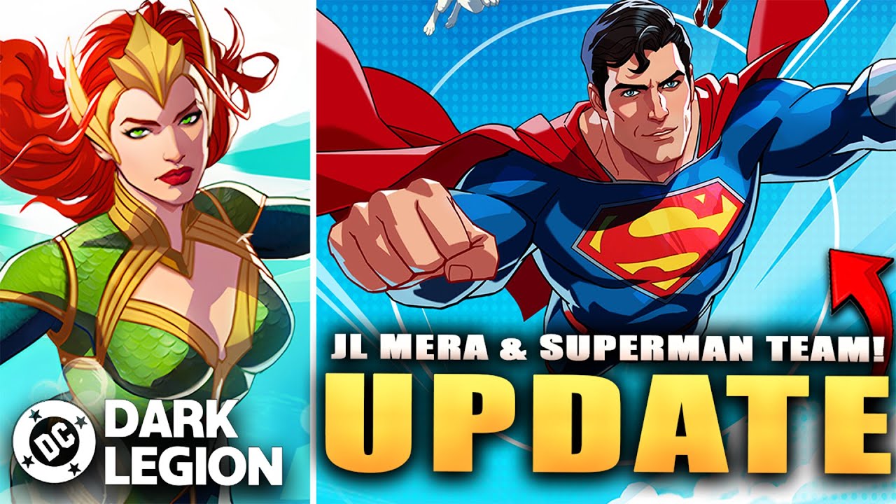 *NEW* GLOBAL UPDATE & IMMORTAL SUPERMAN TEAM WITH MERA! Training Simulator & CC! (DC: Dark Legion)