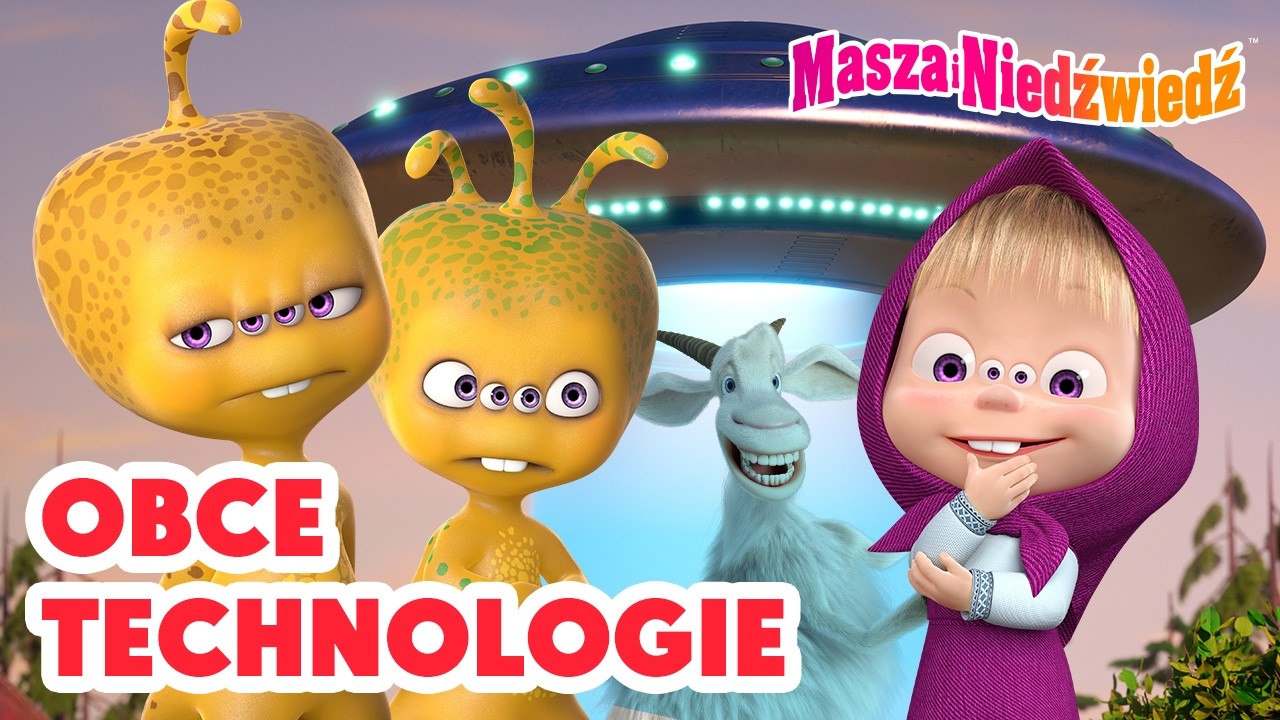 Masza i Niedźwiedź ✨ Obce technologie ⚡🌀 Nowy odcinek ➡️ Już 6 marca!