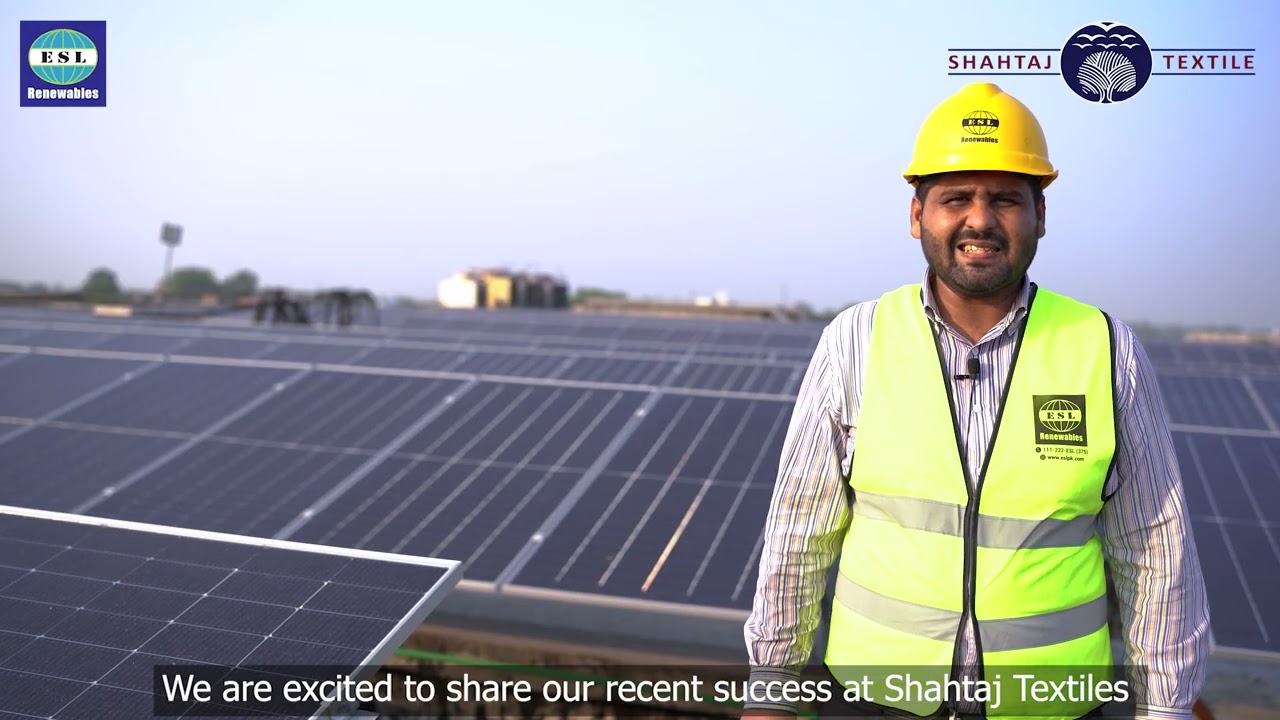 1 MW Solar Project at Shahtaj Textile Limited