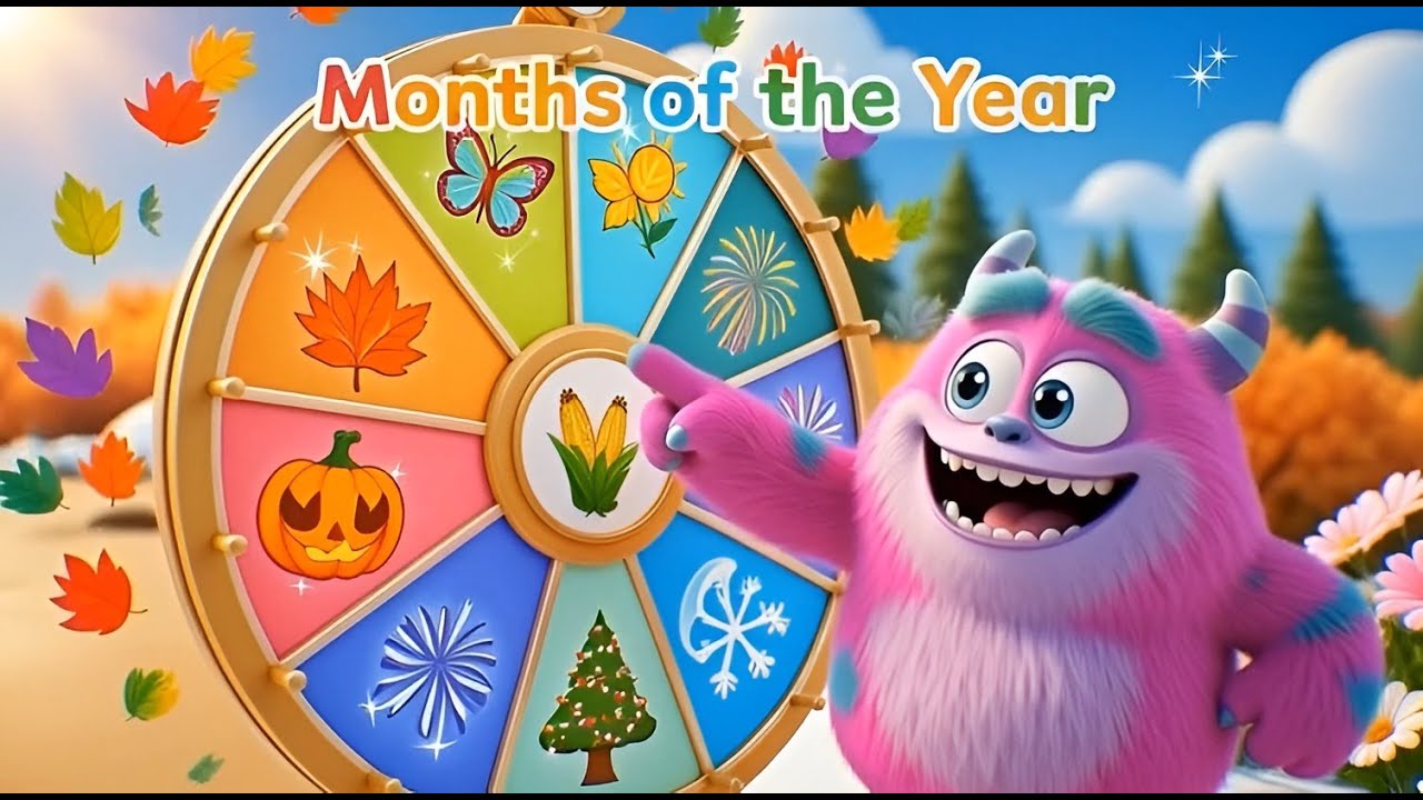 Learn the Months of the Year with Bob – Fun Educational Song for Kids