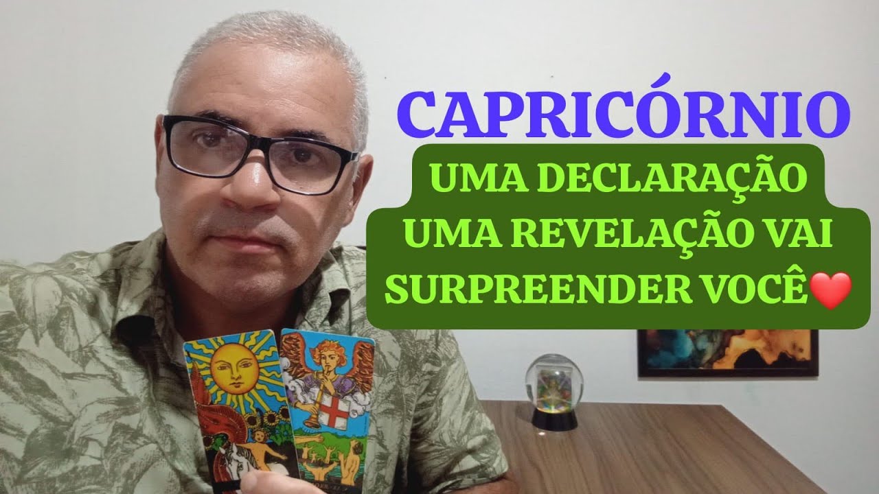 CAPRICÓRNIO: ESSA PESSOA JÁ NÃO CONSEGUE MAIS ESCONDER O QUE SEMPRE SENTIU POR VOCÊ ❤️