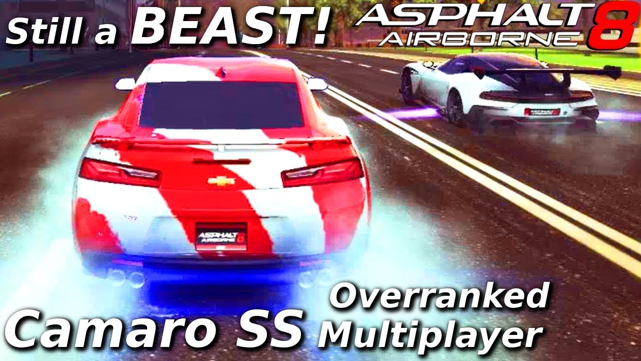 OVERRANKED BEAST! Chevrolet Camaro SS (Rank 1644) Multiplayer in Asphalt 8