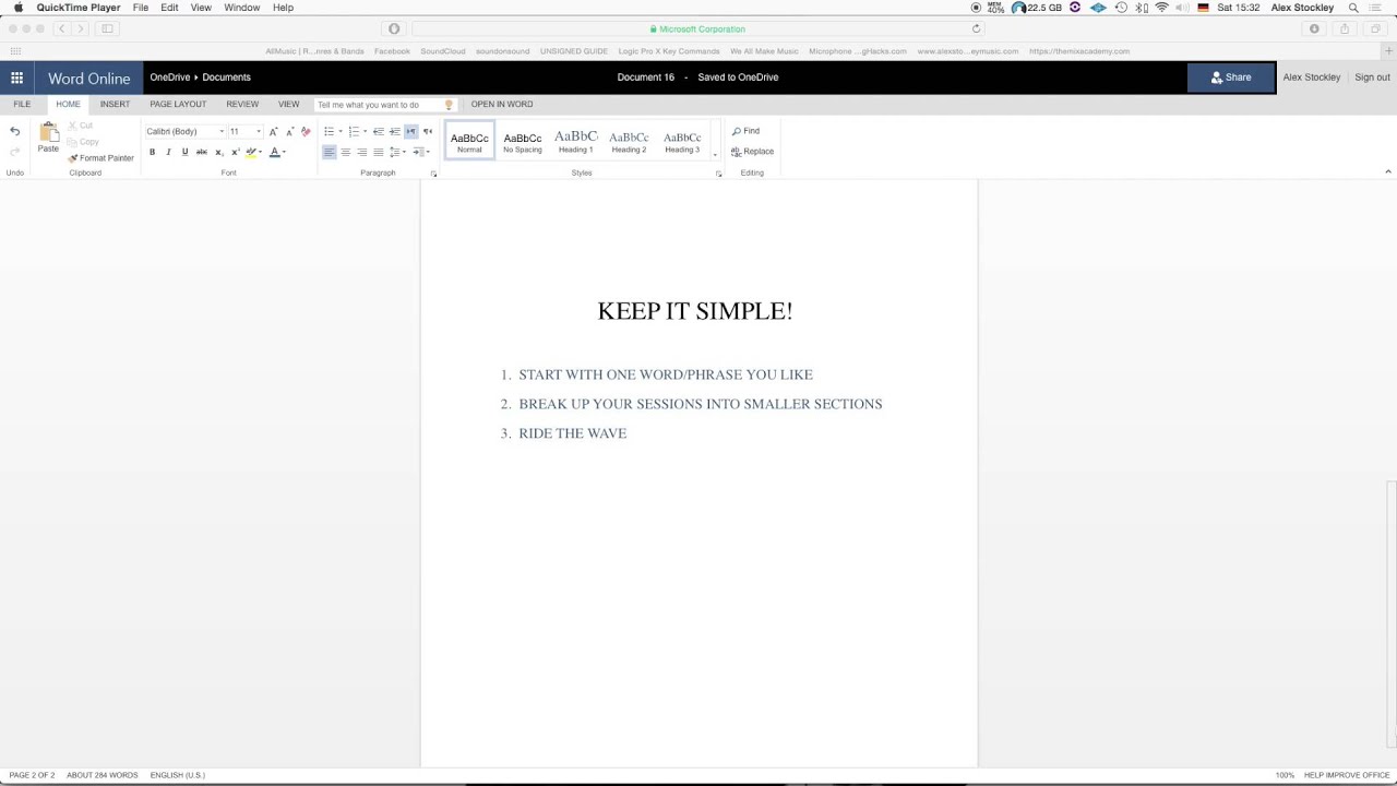 2 Minute Tools For Writing Better Songs: #3 Keep It Simple, Stupid - HIT KITCHEN