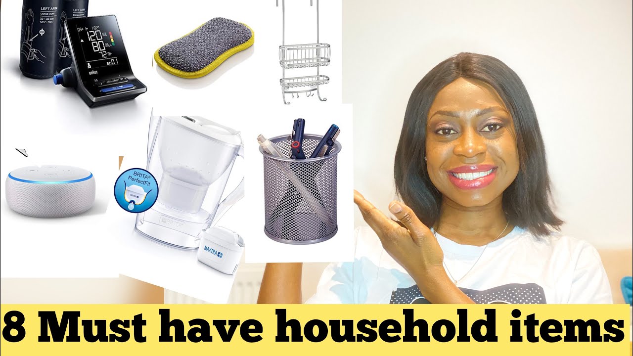 8 MUST HAVE HOUSEHOLD ITEMS | FAVOURITE AMAZON PRODUCTS | AFFORDABLE HOME ESSENTIALS