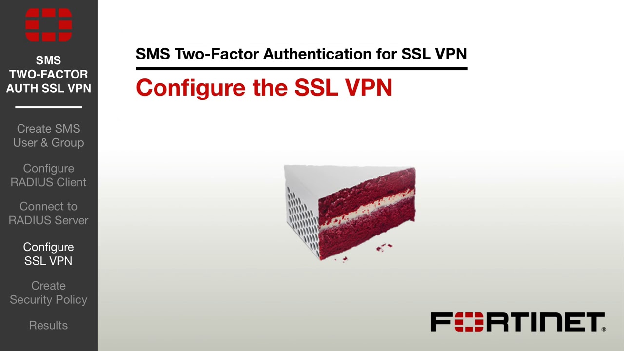 FortiGate Cookbook   SMS 2 Factor Auth for SSL VPN with FAC 4 0