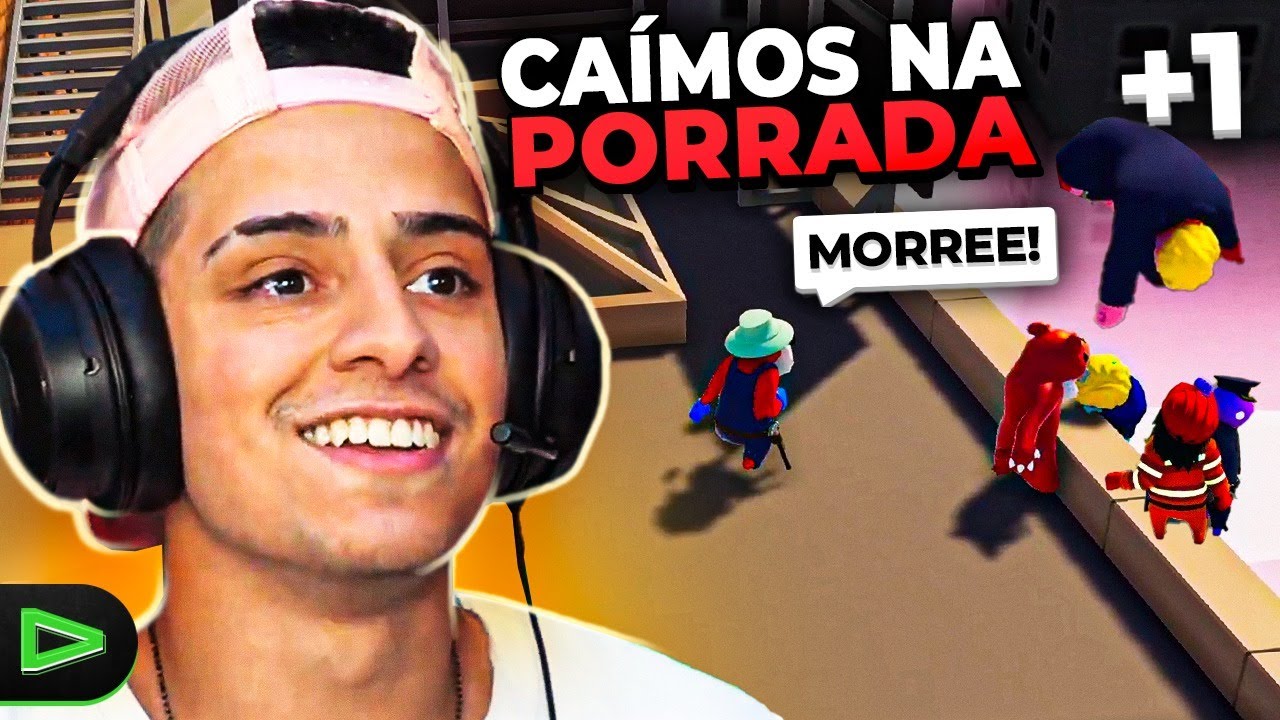 O JOGO MAIS ENGRAÇADO DO MUNDO! CAÍMOS NA PORRADA EM GANG BEATS