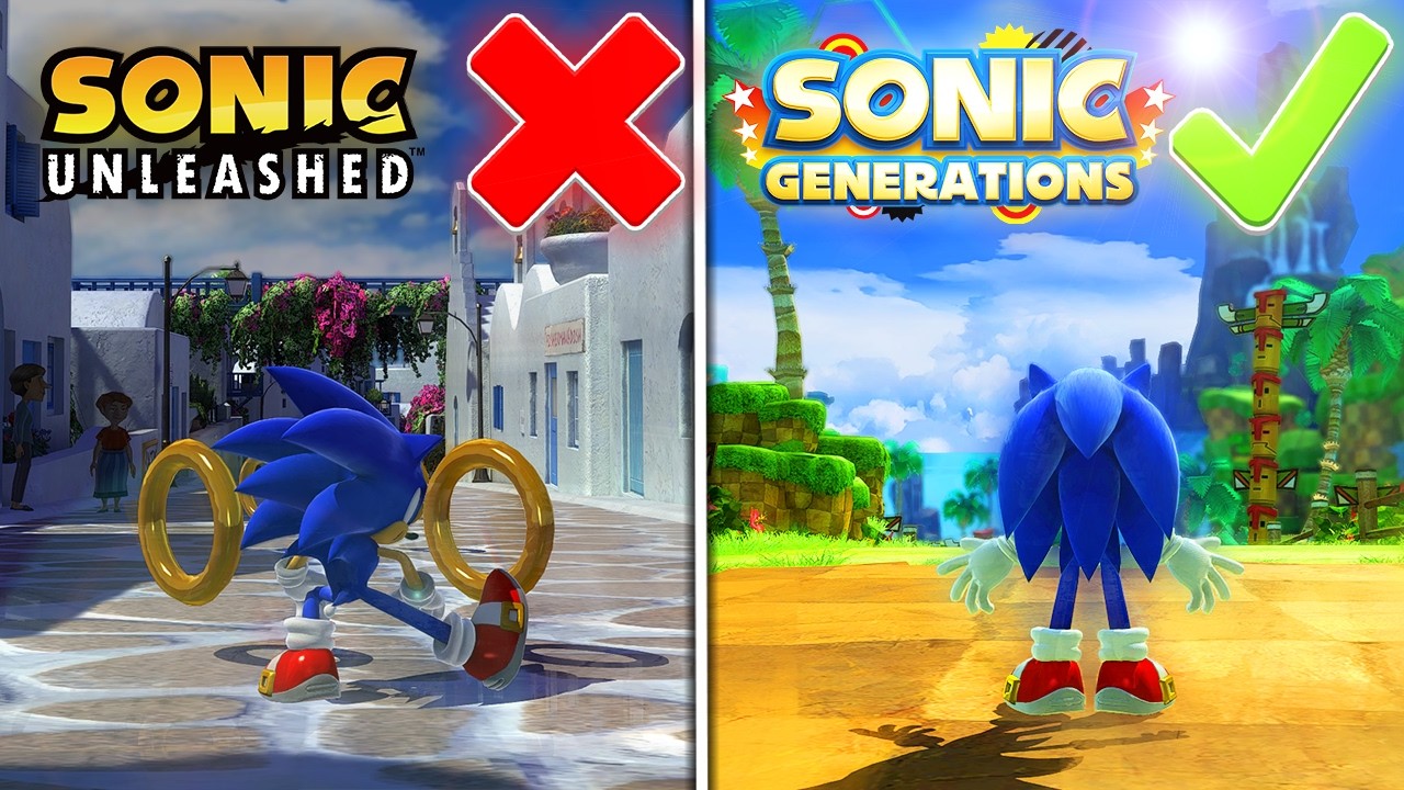 Превращаем Sonic Unleashed в Sonic Generations на ПК!!