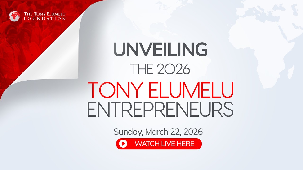 The 2026 Tony Elumelu Foundation Selection Announcement Event