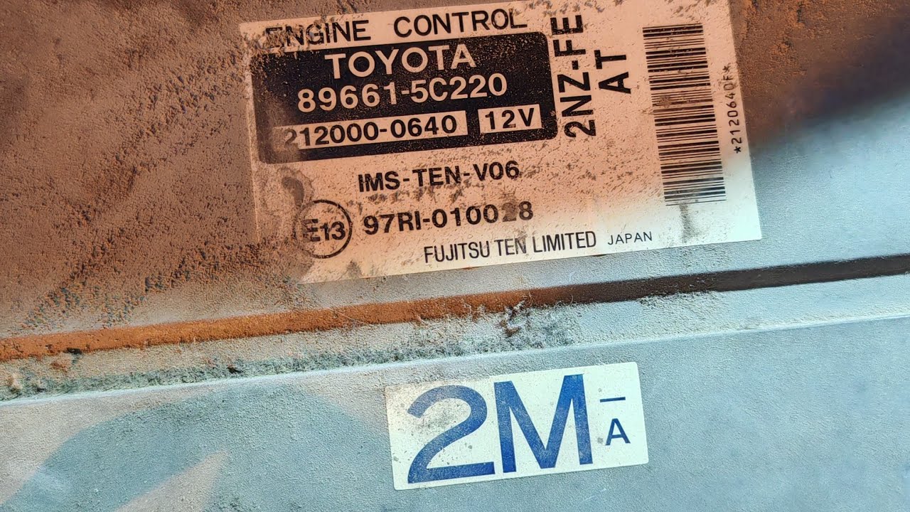 برمجة مفتاح ضايع تويوتا إيكو 2005 Toyota Echo lose key programming