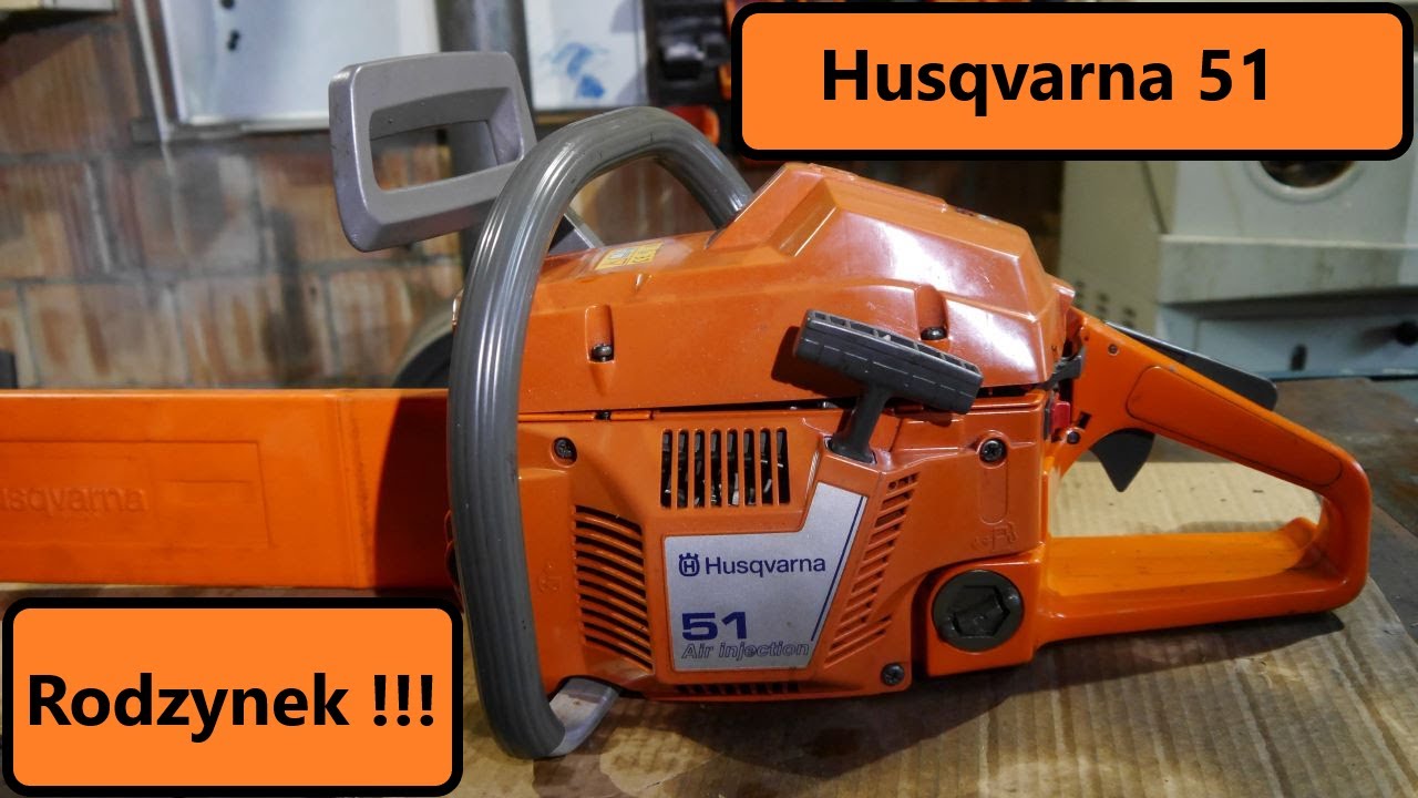 #rpgarażowo. Husqvarna 51. Jedyna w swoim rodzaju. Przegląd z demontażem.