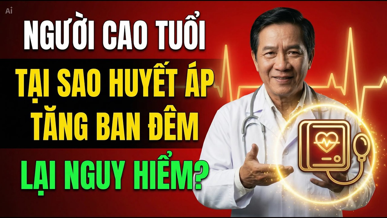 Tại Sao Huyết Áp Tăng Vào Ban Đêm Lại Nguy Hiểm Với Người Sau 60?