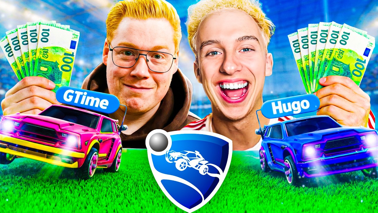 WIR HABEN 1200&euro; IN ROCKETLEAGUE GEWONNEN! mit @Gamerstime ​