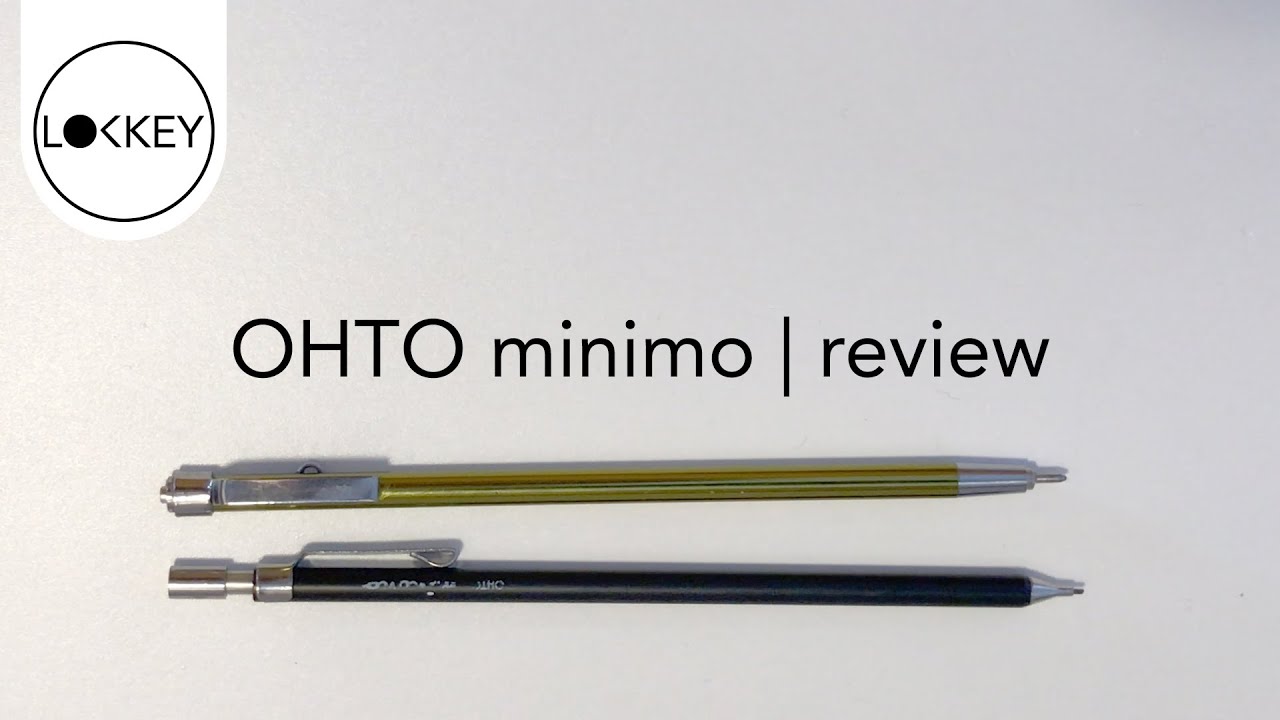 OHTO Minimo pencil / pen review