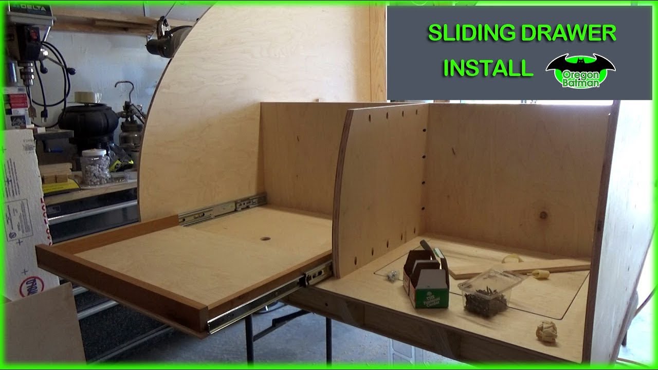 Let’s Build A Teardrop * Step-By-Step * - Part 13 (Installing Drawer Slides)