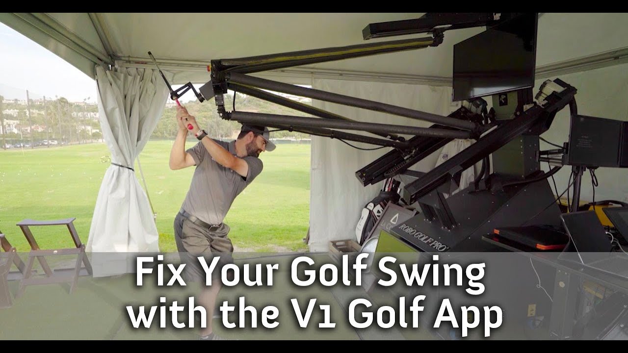 FIX YOUR GOLF SWING USING THE V1 GOLF APP