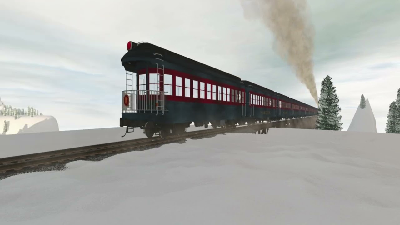 Trainz: The Polar Express but in the Daytime