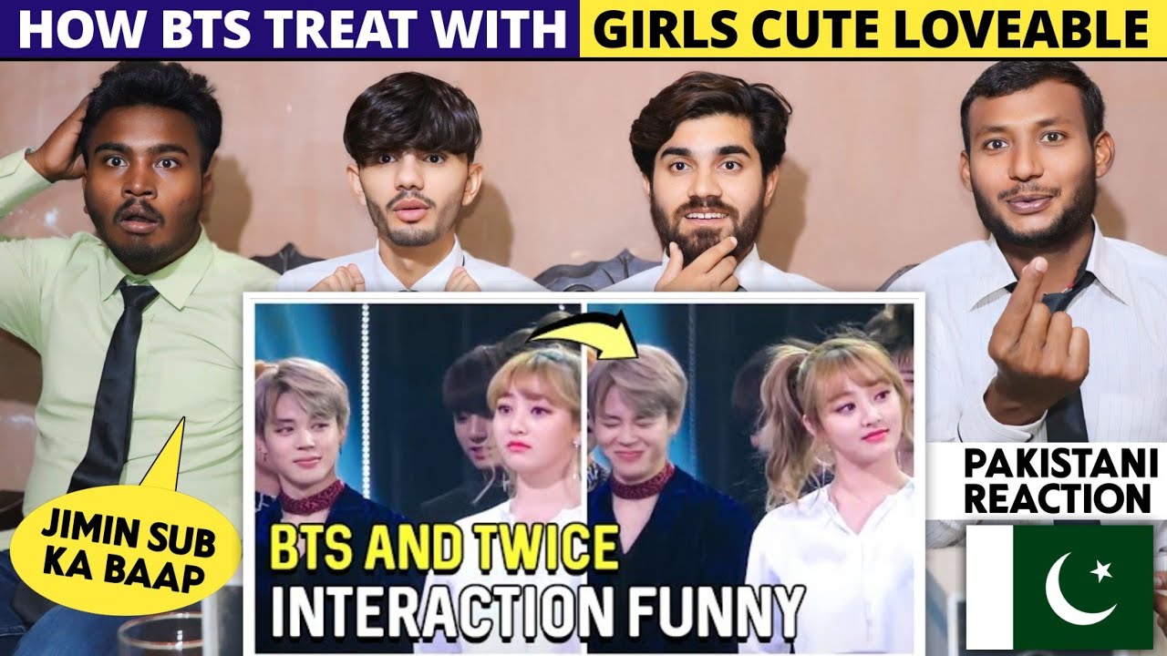 Забавное взаимодействие BTS и Twice — пакистанская реакция — Шан Раджпут