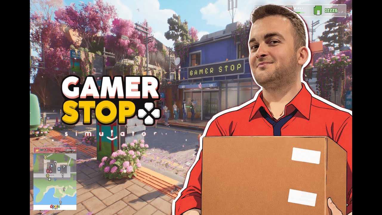 OYUN DÜKKANI HİZMETE AÇILDI! | GAMER STOP SİMULATOR |