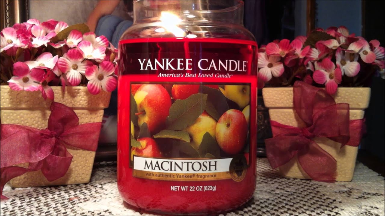 Yankee Candle Review: Macintosh