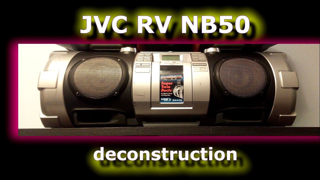 JVC RV-NB50, disassembly