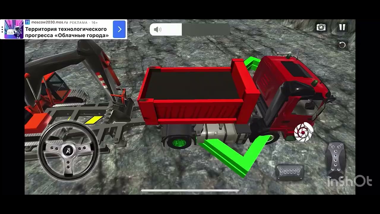 We will fix the road construction excavator gameHeavy truck driver game