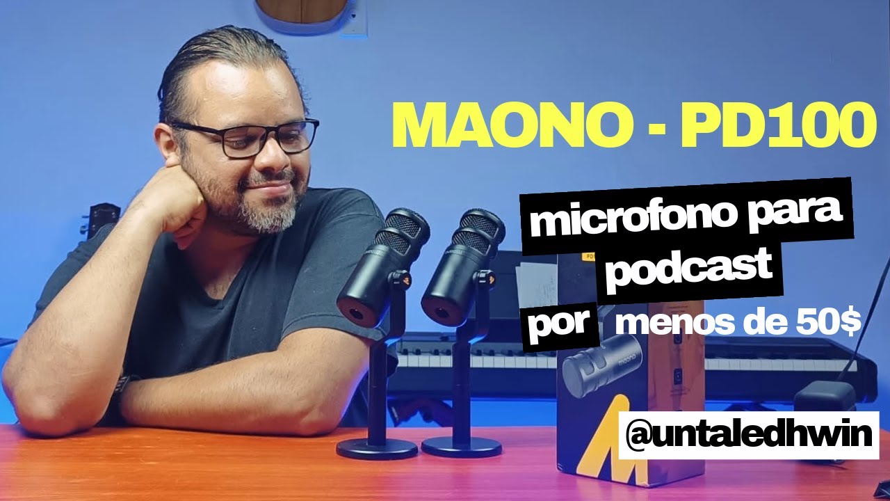 MAONO PD100 el microfono para  Podcast por menos de 50$