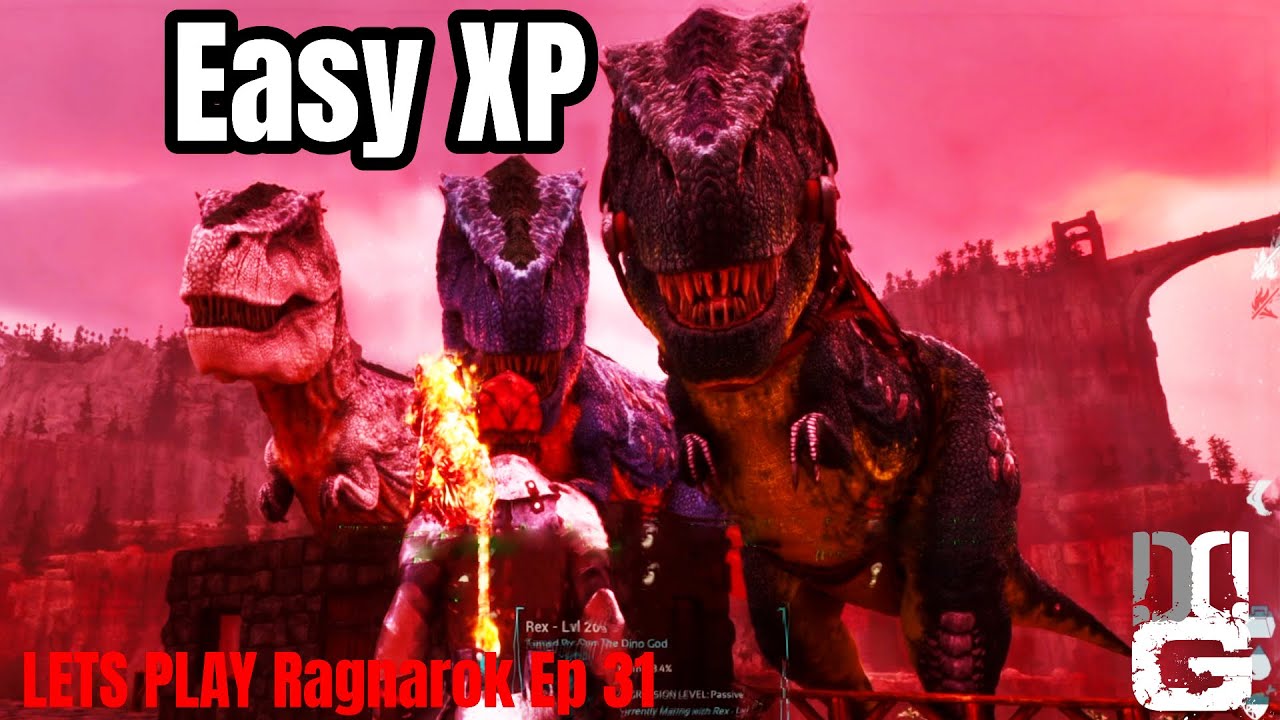 Создание фермы опыта и корма — Ragnarok — Ark Ascended — EP 31