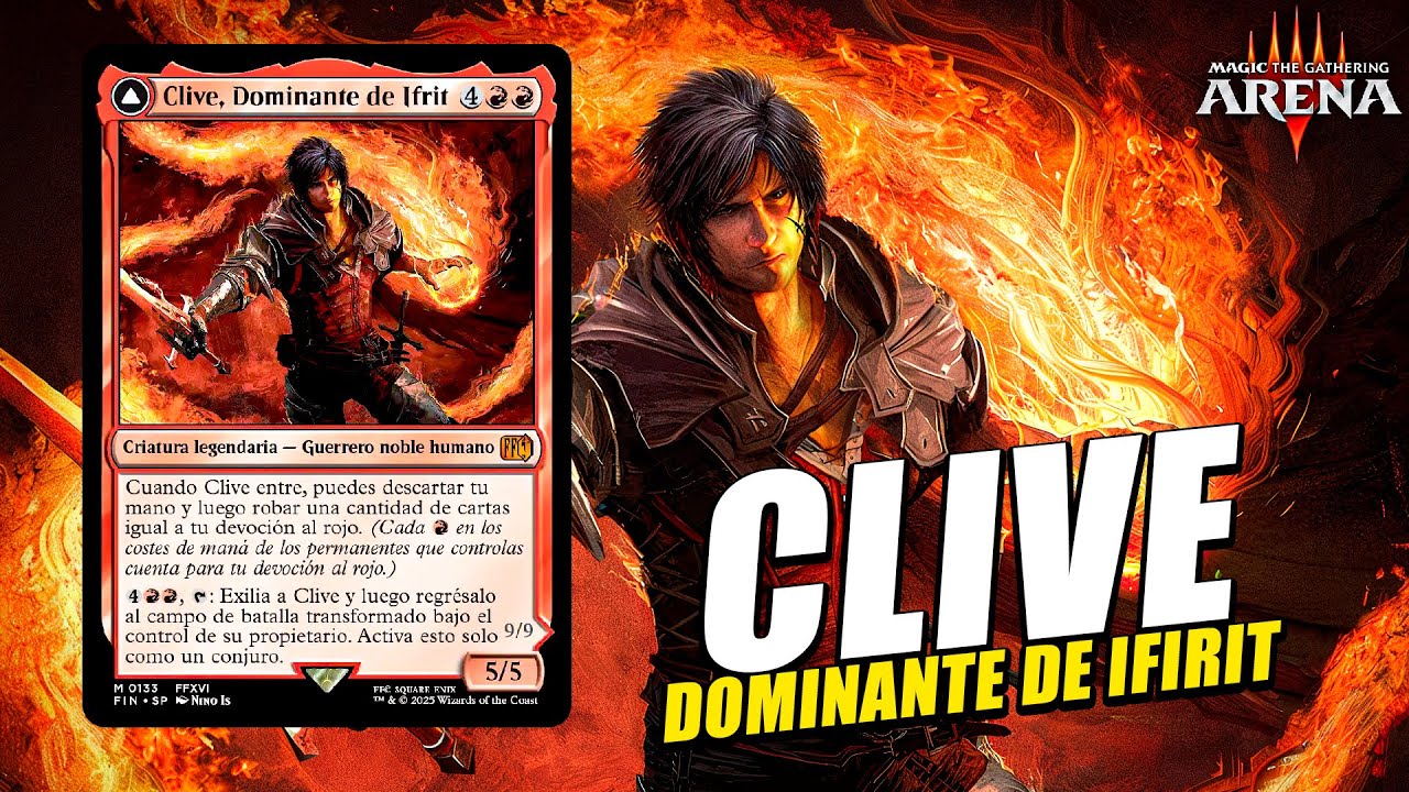 El MEJOR MAZO de: CLIVE,DOMINANTE DE IFRIT // MAGIC THE GATHERING ARENA