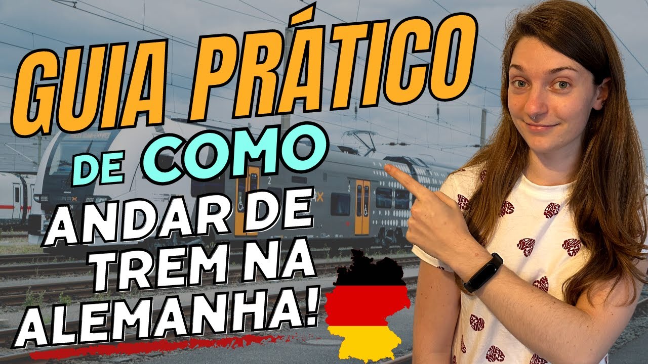 COMO PEGAR TREM NA ALEMANHA - *Passo a passo*