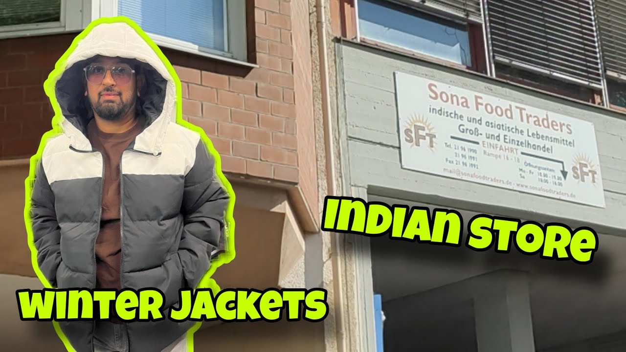 Winter jackets shopping in Germany| Exploring Indian stores in Germany 