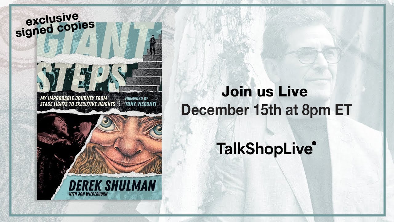 Derek Shulman 'Giant Steps' Live Q&A on TalkShopLive