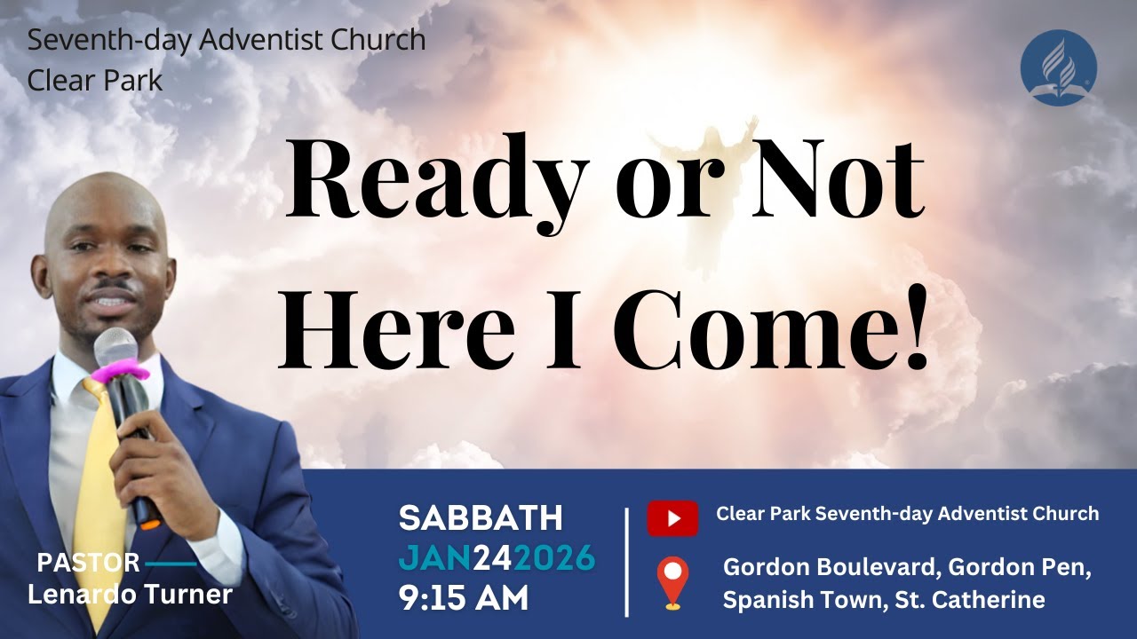 Ready or Not Here I Come! || Pastor Lenardo Turner || January 24, 2026
