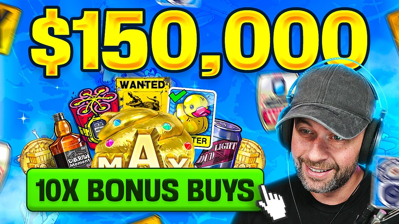 THE $150,000 BONUS OPENING... BUT BUYING 10x OF EACH GAME!!