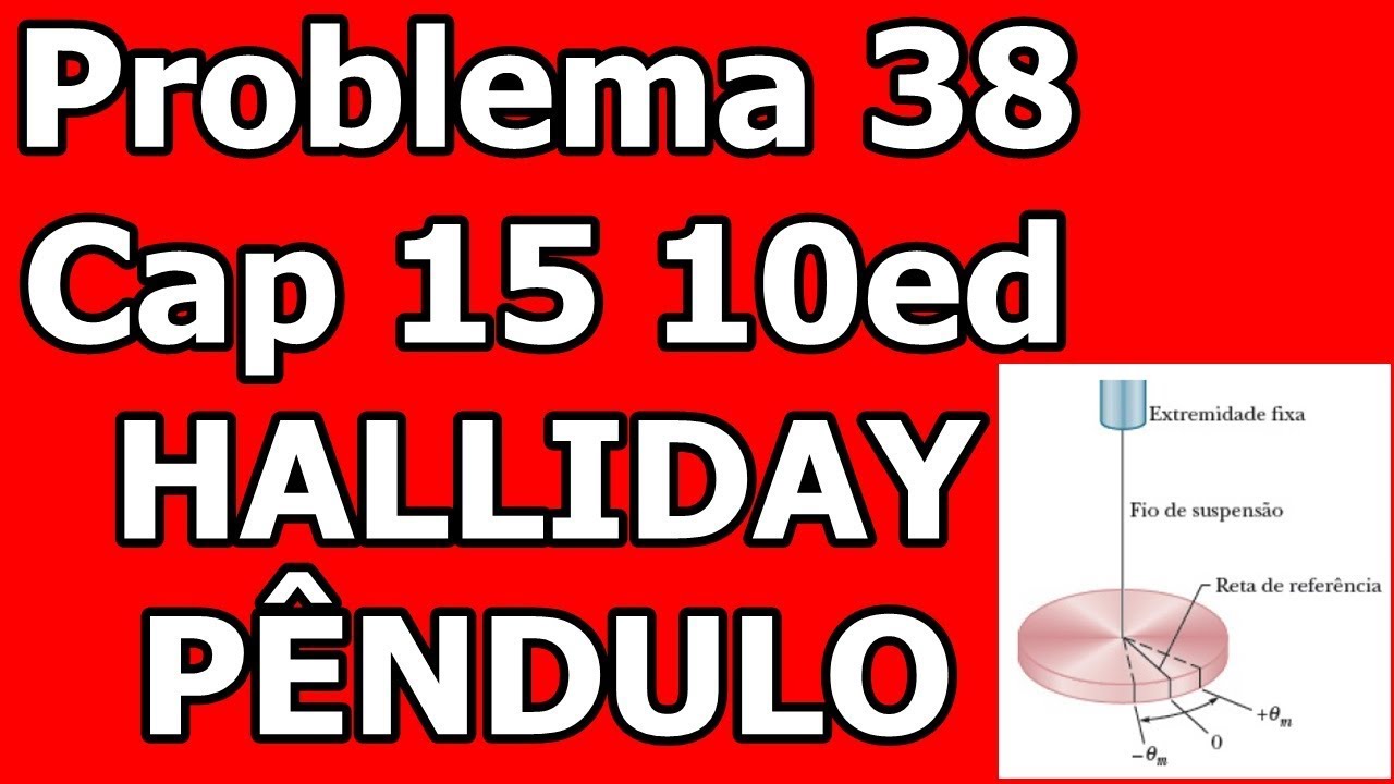 [Oscilações] Problema 38 do Cap 15 - Halliday 10ªed Vol2 - Oscilador angular - Pêndulo de torção