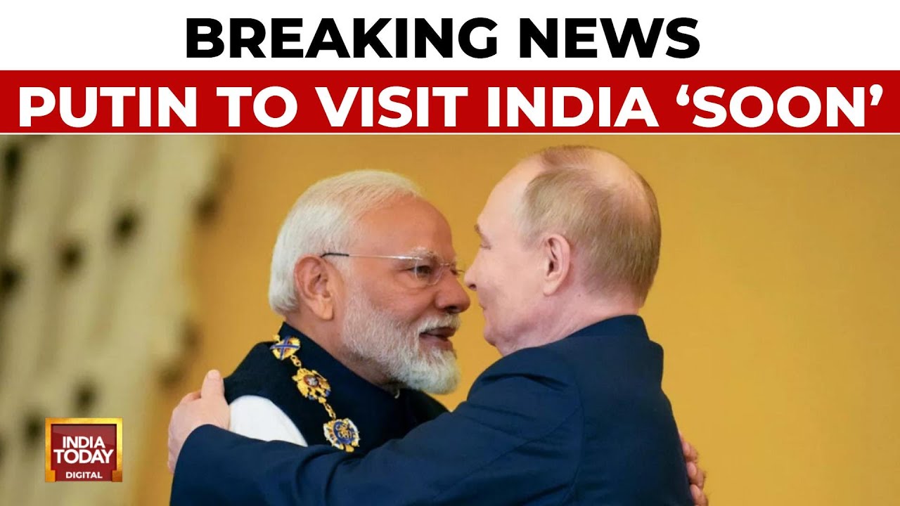 Breaking News: Russian President Vladimir Putin To Visit India 'Soon'