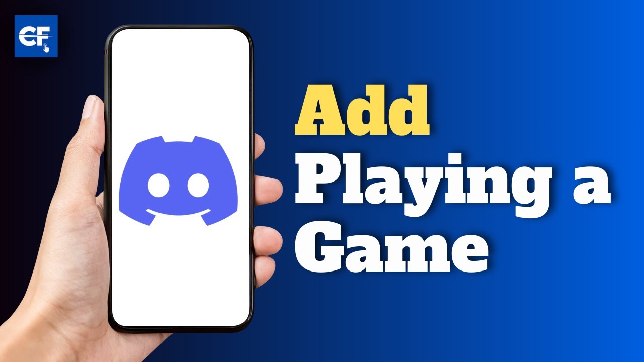 How to Add Playing a Game in Discord Mobile