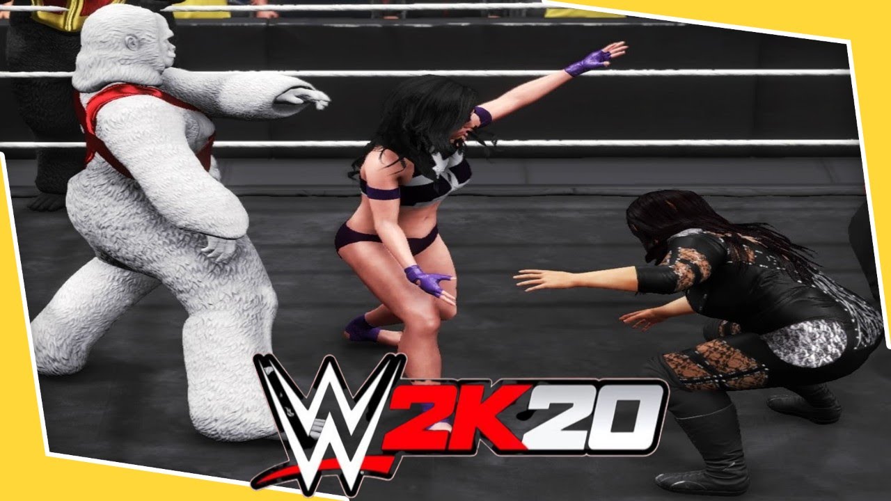 Huntress v Gorilla Grodd, Ultra-Humanite, and Nia Jax! - WWE 2K20 Requested Mixed Iron Man Match
