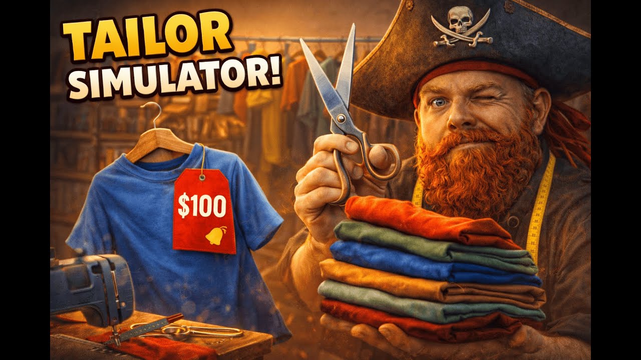 I OPENED MY OWN CLOTHING SHOP?! 👗 Tailor Simulator &ndash; First Look