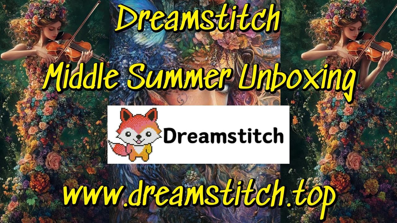 DREAMSTITCH UNBOXING #dreamstitch #pointdecroix  #stampedcrossstitch #embroidery #unboxing