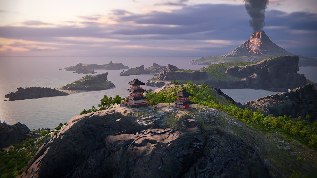 Modern Warships : Two Samurai (New Map ) || Domination Mode || USS Enterprise (CVN-80) ||