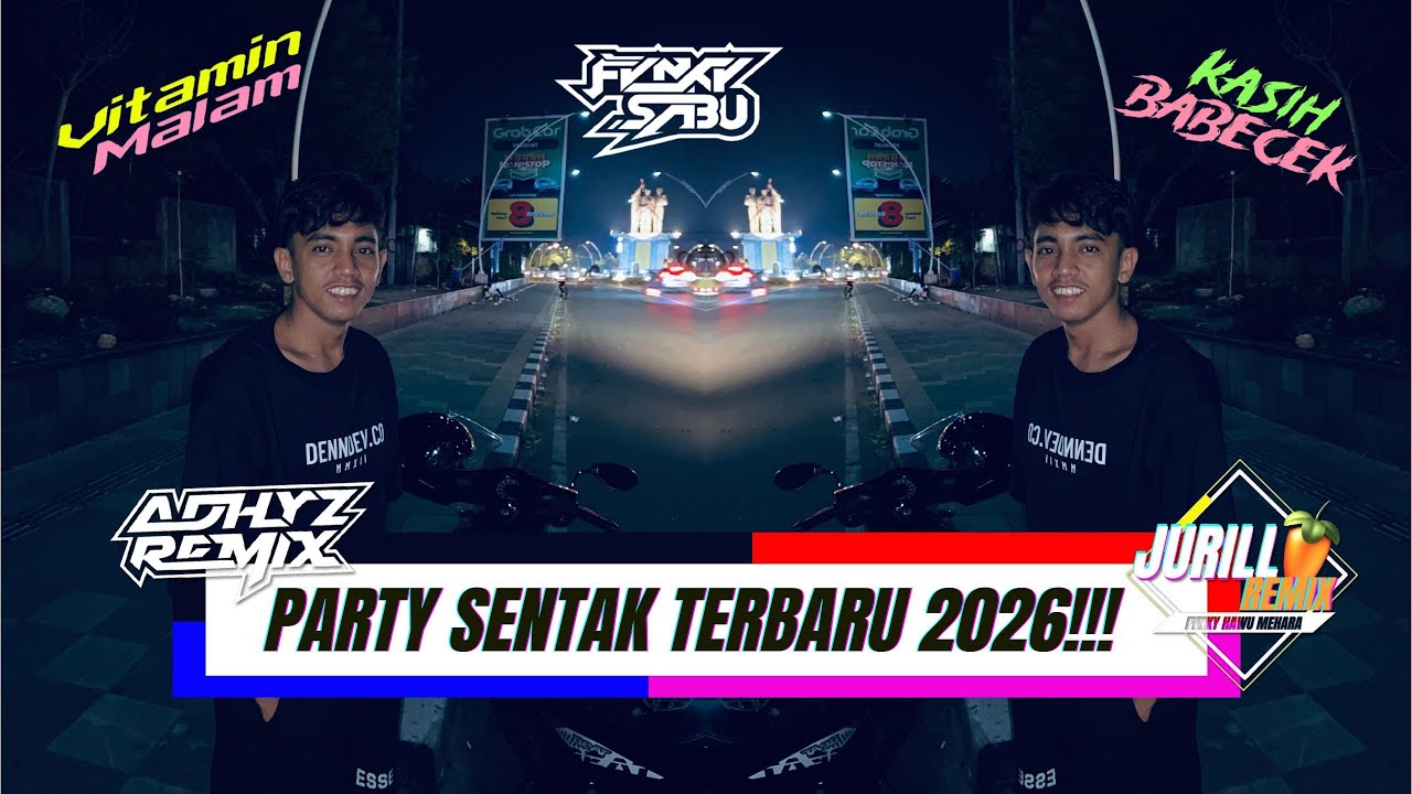 PARTY SENTAK KOM-KOM -[DJ ADHYZ REMIXER X JURILL REMIX] - SENTAKAN NEW 2026!!!