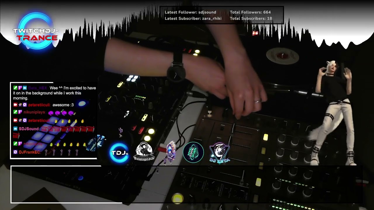 Twitch DJs Trance Raid Train (November 14, 2025)